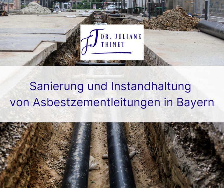 Read more about the article Sanierung und Instandhaltung von Asbestzementleitungen in Bayern