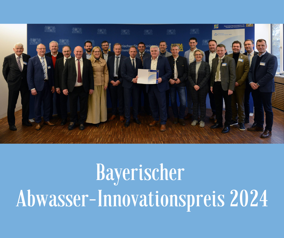 Read more about the article Bayerischer Abwasser-Innovationspreis 2024