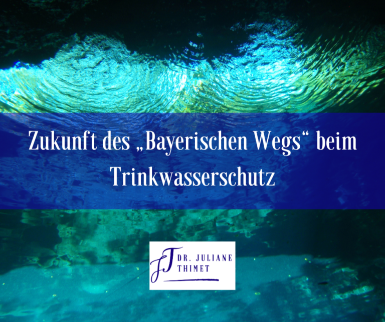 Mehr über den Artikel erfahren Zukunft des „Bayerischen Wegs“ beim Trinkwasserschutz